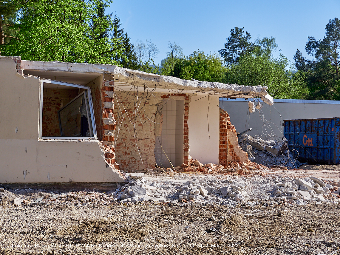 11.05.2022 - Baustelle am Haus für Kinder in Neuperlach